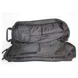 Black Tactical Backpack with Multiple Pockets