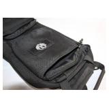 Black Tactical Backpack with Multiple Pockets