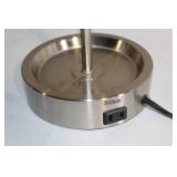 Modern Table Lamp with Integrated Power Outlet