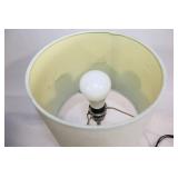 Modern Table Lamp with Integrated Power Outlet