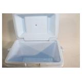 Used Red Rubbermaid Insulated Cooler with Handle