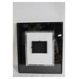 Framed Beach Sunset Photograph with Black Frame