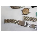 Assorted Collectibles and Accessories Including Timex Desk Clock and Beaded Items