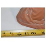 Terracotta Sculpture of Three Seated Native American Figures