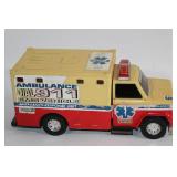 Buddy L Vintage Toy Ambulance Emergency Response Unit