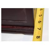 Cherry Finish Jewelry Armoire with Side Doors and Mirror