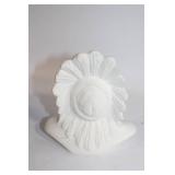 Vintage Ceramic Native American Bust Sculpture