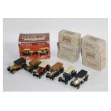 Collector Set of Classic Car Miniatures - Ford Model T & Peugeot