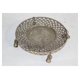 Vintage Metal Incense Holder with Bells