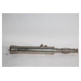 Vintage Brass Telescope with Adjustable Lens