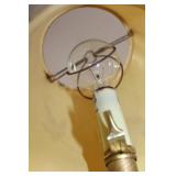 Vintage Table Lamp with Fall Leaf Design Shade