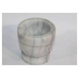 Marble Mortar with Kenyan Soapstone Heart Trinket