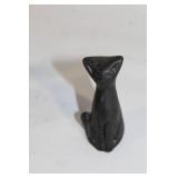 Set of 4 Vintage Cast Iron Cat Figurines