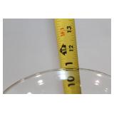 Glass Hurricane Candle Holder with Metal Base