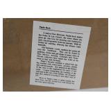 Paula Beck Signed Artwork on Black Framed Board