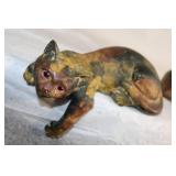 Pair of Vintage Ceramic Cat Figurines