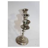 Vintage Three-Arm Silver Candelabra
