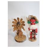 Collection of 5 Native American-Inspired Kachina Dolls