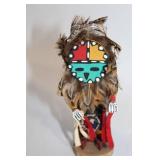 Collection of 5 Native American-Inspired Kachina Dolls