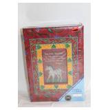 Sealed Decorative Photo Storage Box with Zebra Design