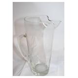 Set of Glassware with Pitcher, Teapot, and Champagne Glasses