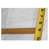 Wooden Tabletop Weaving Loom with Colorful Fabric