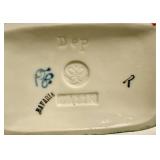 GOEBEL Bavarian Vintage Cupid w/Blue Wings Heart Planter