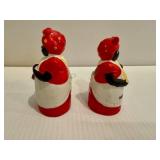 Black Americana Bell & Toothpick Holder