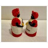 Black Americana Bell & Toothpick Holder