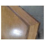 Vintage Hexagon Wood Side Table