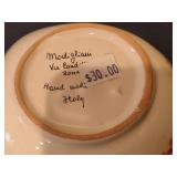 Hand Painted Cat Dishes