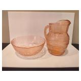 Hazel Atlas/Arcoroc Pink Depression Glass