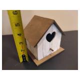 Two Wood Bird Houses