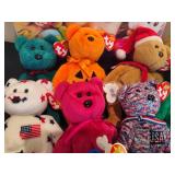 TY Beanie Babies All Bears Lot