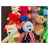TY Beanie Babies All Bears Lot