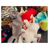 TY Beanie Babies Assorted Animals