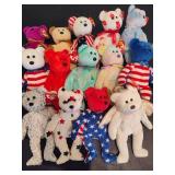 TY Beanie Babies All Bears Lot