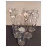 Lot of Glass Bottles