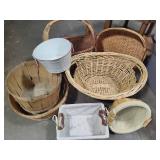 Lot of Assorted Baskets