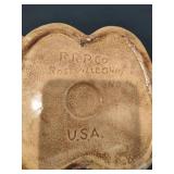 Vintage Roseville Pottery Sheriff Pig Cookie Jar