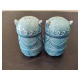 Two Sets of Viking Salt & Pepper Shakers