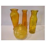 Amber Vases