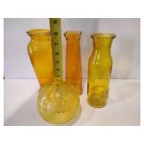 Amber Vases