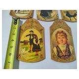 Vintage Norwegian Wood Wall Hangings