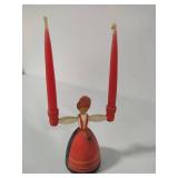 Folk Art Candle Holder