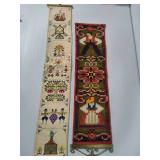 Two Scandanavian Wall Hangings