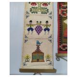 Two Scandanavian Wall Hangings