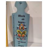 Two Norwegian Wood Hanging Calendars