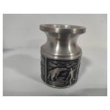 Pewter Candle Holder