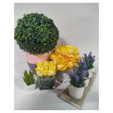 Misc Faux Floral Decor